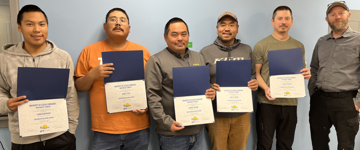 Construction Trades Technology certificates awarded