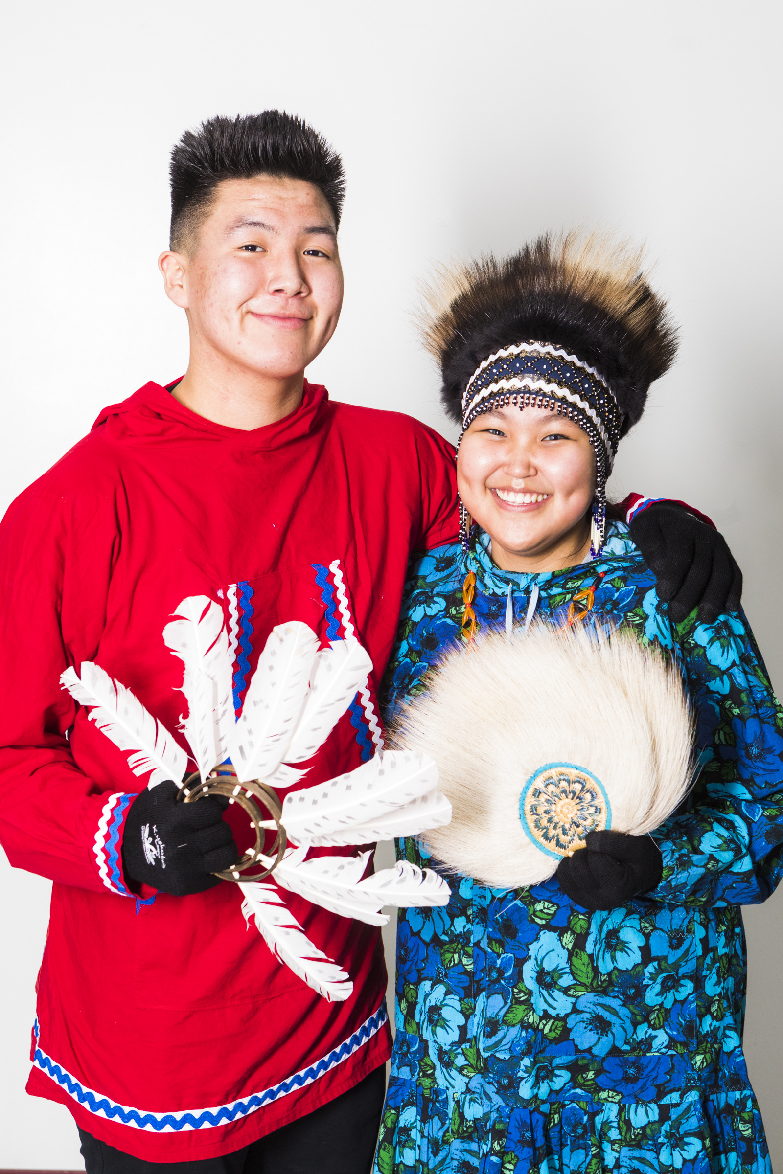 Festival of Native Arts participants smiles at the 2018 celebration